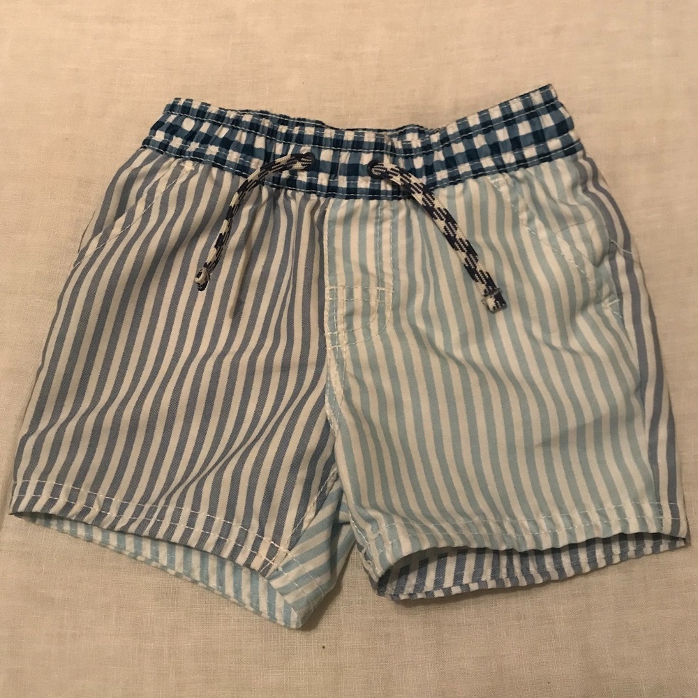 Baby GAP striped swim trunks